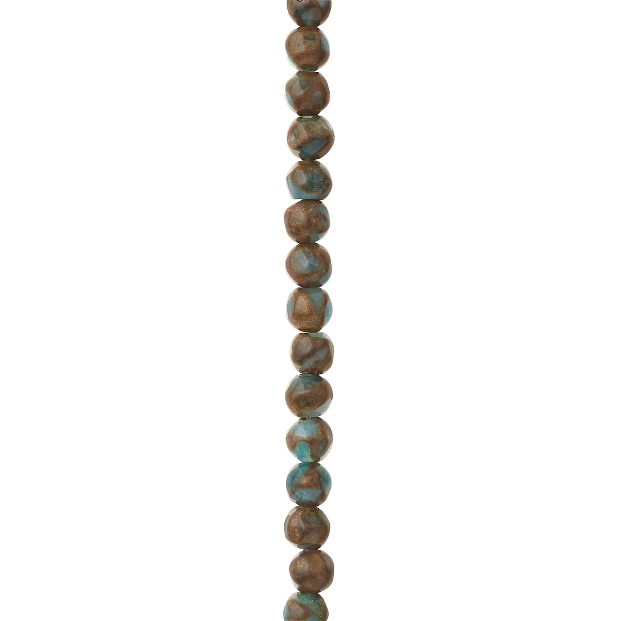 Light Blue Impression Jasper Round Beads by Bead Landing®, 4mm